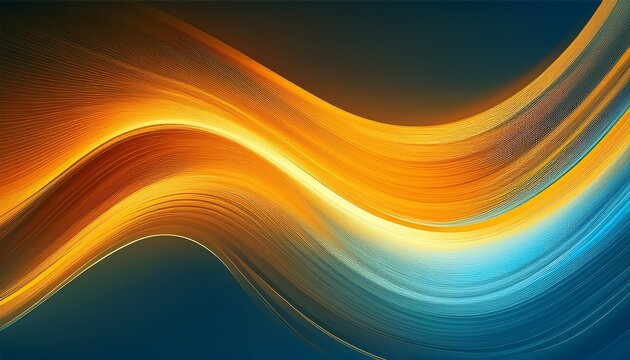 Dynamic bright orange abstract swoosh border design, conveying a sense of speed and energy. Ideal for certificates, awards, and recognition documents