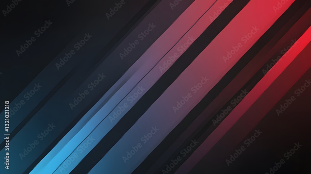 Poster Abstract background featuring diagonal lines with vibrant colors and gradients