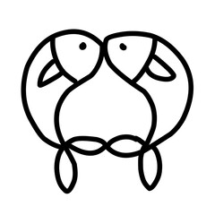 Chinese new year icon vector