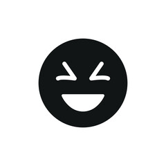 Laughing emoji April Fool's Day icon represents joy and humor, perfect for prank-themed designs, joke visuals, and festive celebrations.