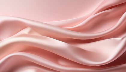 Fototapeta premium Gentle blush pink and champagne gradient background with soft silky, flowing textures. Dreamy and elegant, perfect for delicate and romantic design