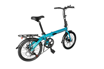Folding compact bike.