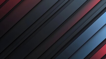 Obraz premium Angled Strips Of Various Colors Create A Modern Textured Design