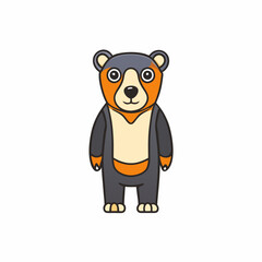 bearc cartoon vector