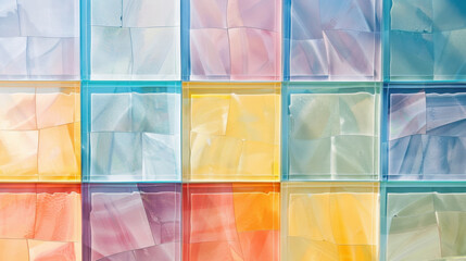colorful glass window background