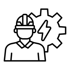 Electrical engineer Icon