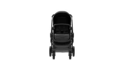 stroller isolated on transparent