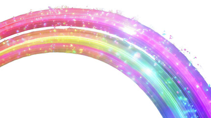 abstract background with rainbow