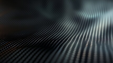 Abstract dark background with glowing lines and dots