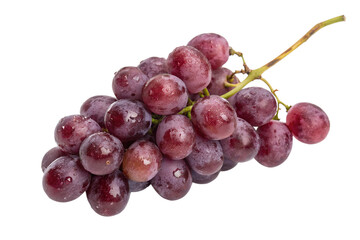 Fototapeta premium Grape isolated on transparent background