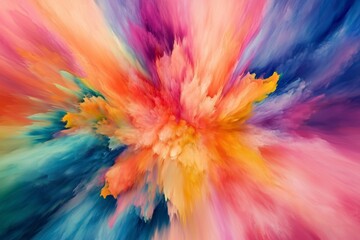 abstract watercolor background, paint explosion, colorful wallpaper