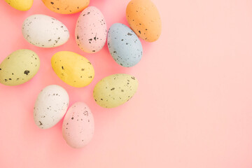 Colorful easter eggs