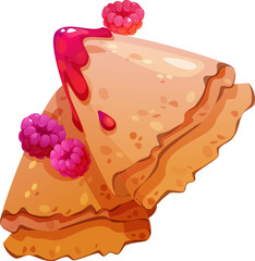 Crepe Pancake Breakfast