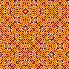 Retro Autumn Patterns, Seamless Geometric Vintage Patterns and Backgrounds, Digital Paper