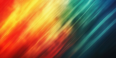 Colorful abstract design with vibrant gradients and flowing lines in a dynamic composition