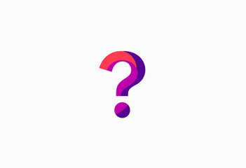 Seeking Answers: A Modern Graphic of a Question Mark in Bold Colors, Representing Inquiry, Investigation, and the Pursuit of Understanding, Suitable for Research or Media Content.

