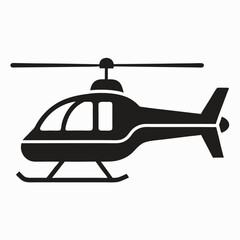 helicopter icon vector illustration