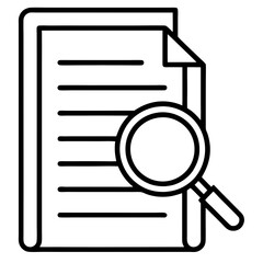 folder with magnifier