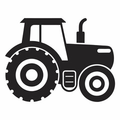 tractor isolated on white background