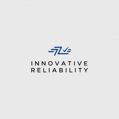Fototapeta premium Sleek Logo Design for Innovative Reliability Solutions and Trusted Performance