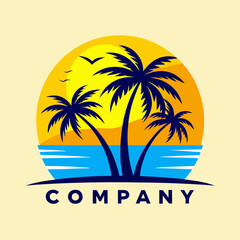 Fototapeta premium summer holiday background