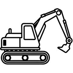 excavator and shovel