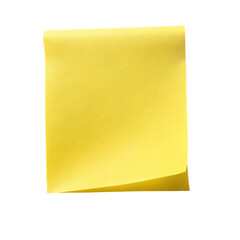 yellow post it note