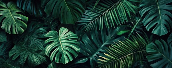 Lush Tropical Leaf Arrangement (4)