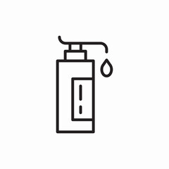 Laboratory test tube icon vector sign