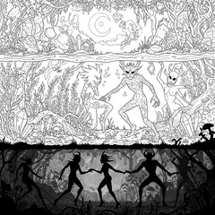 The images may seem a bit unsettling at first, but that's okay. They reflect the sometimes-challenging nature of anxiety. But by coloring, you're not just filling in lines; you're bringing light to th