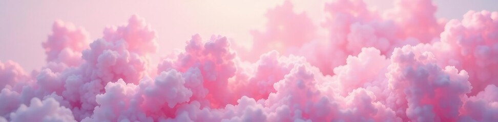 Ethereal wisps of pastel smoke rise from a misty plain, soft, ethereal, gentle