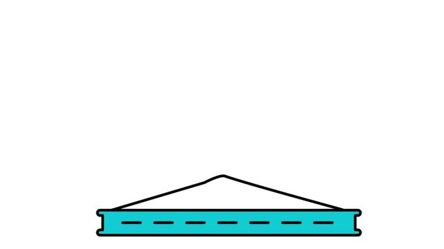 Overhead Crane Hook holding Bar animation, Clevis Rigging with Pulley animated video, Handyman Services Clip, House Repairing footage, Civil Engineering and Building Contractor motion graphics
