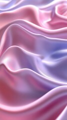 Fototapeta premium Elegant Soft Drapery in Shades of Pink and Purple with Subtle Glossy Texture for Background or Fabric Design