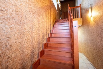 interior apartment room stairs, steps staircase inside house