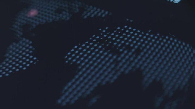 Cyber attacks all over the World on real time digital map