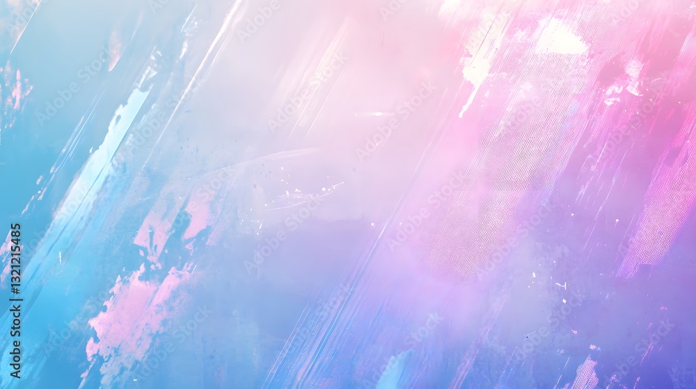 Poster Abstract painted background gradient displaying various hues of the color spectrum