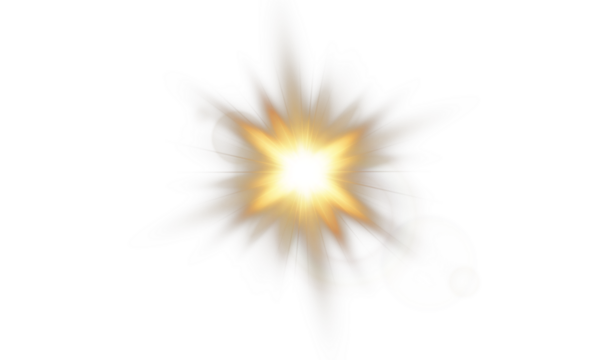 PNG transparent sunlight special lens flare light effect. Stock royalty free PNG image.	
