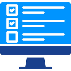 Fototapeta premium Survey Icon