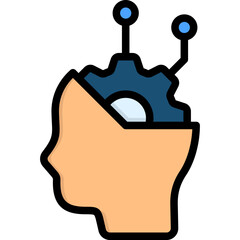 Obraz premium Intelligence Icon