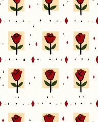 Single classic red rose on clean white background highlighting the delicate details and rich color of the petals