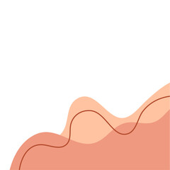 Aesthetic Leaf Corner Element
