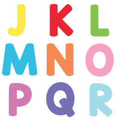 A cheerful alphabet icon with thick, smooth shapes and a pastel-inspired color scheme. Great for educational tools, playful branding, and modern UI designs.

