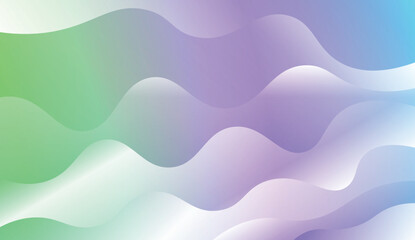 Modern Background With Dynamic Effect. For Your Design Wallpapers Presentation. Vector Illustration with Color Gradient.