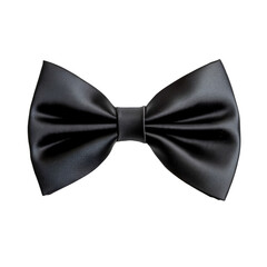 Elegant Black Bow Tie Classic Style Formal Fashion Accessory