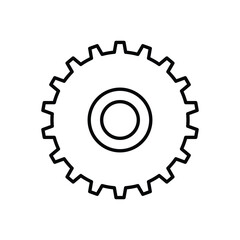 Bike Gear Vector icon