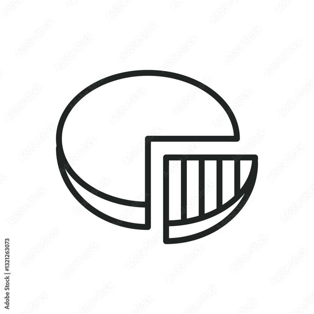 Canvas Prints diagram thin line icons. editable stroke and perfect pixel on transparent