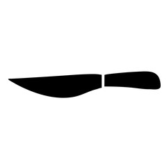 kitchen knife silhouette
