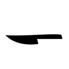 kitchen knife silhouette

