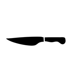 kitchen knife silhouette
