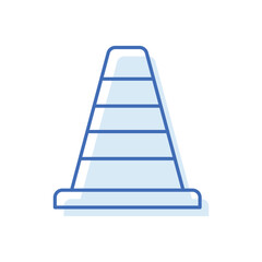 Cone Vector icon